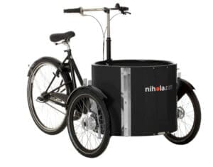 Nihola Low and Compact, Achterwielmotor, Middenmotor