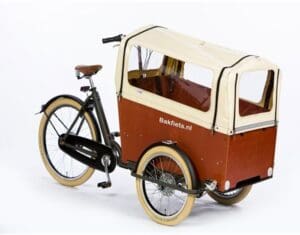 Tent Bakfiets.nl CargoTrike Créme Smal Bakfiets.nl CargoTrike Cruiser Elektrisch